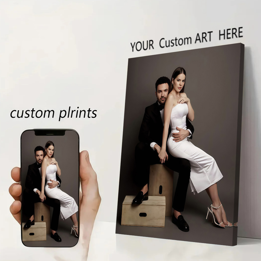 Custom Print Canvas Poster Ani - Home Of Textiles ulasan dan harga