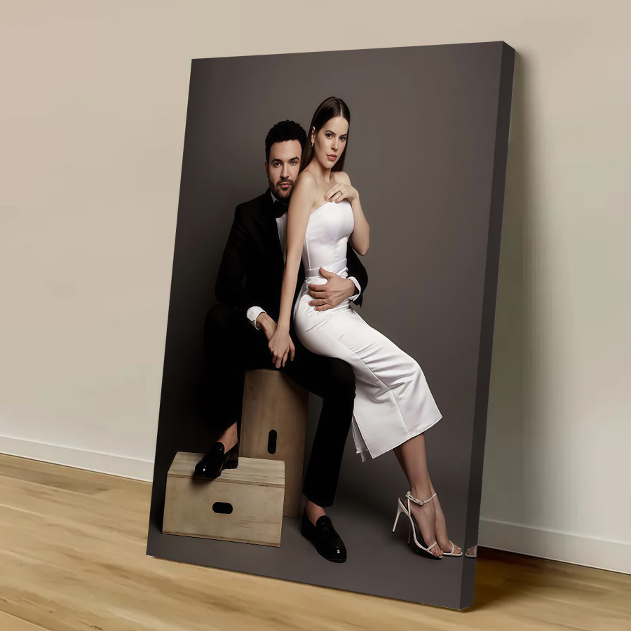 Custom Print Canvas Poster Ani - Home Of Textiles ulasan dan harga