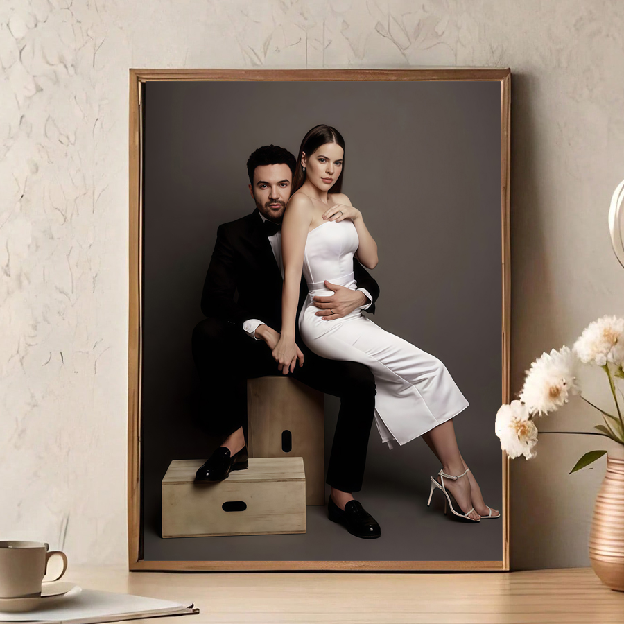 Custom Print Canvas Poster Ani - Home Of Textiles ulasan dan harga