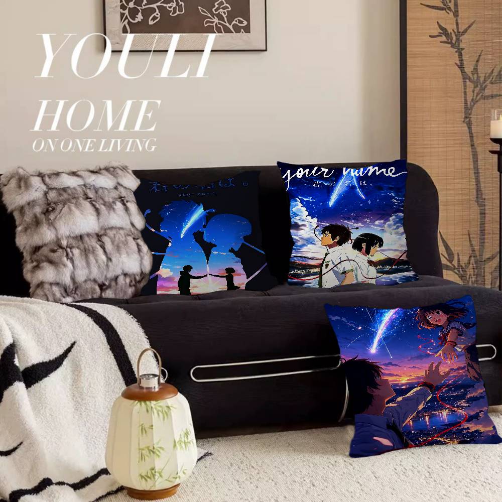 Classic Anime Your Name Pillow - Your Home Textiles ulasan dan harga