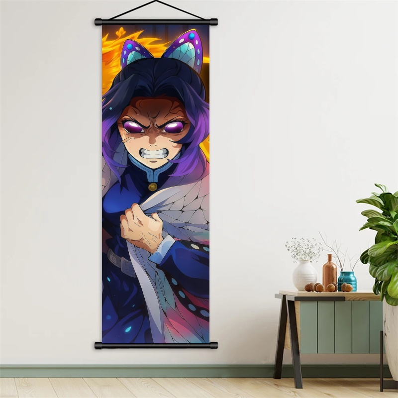Shinobu Kocho Demon Slayer Art - Home Textile ulasan dan harga