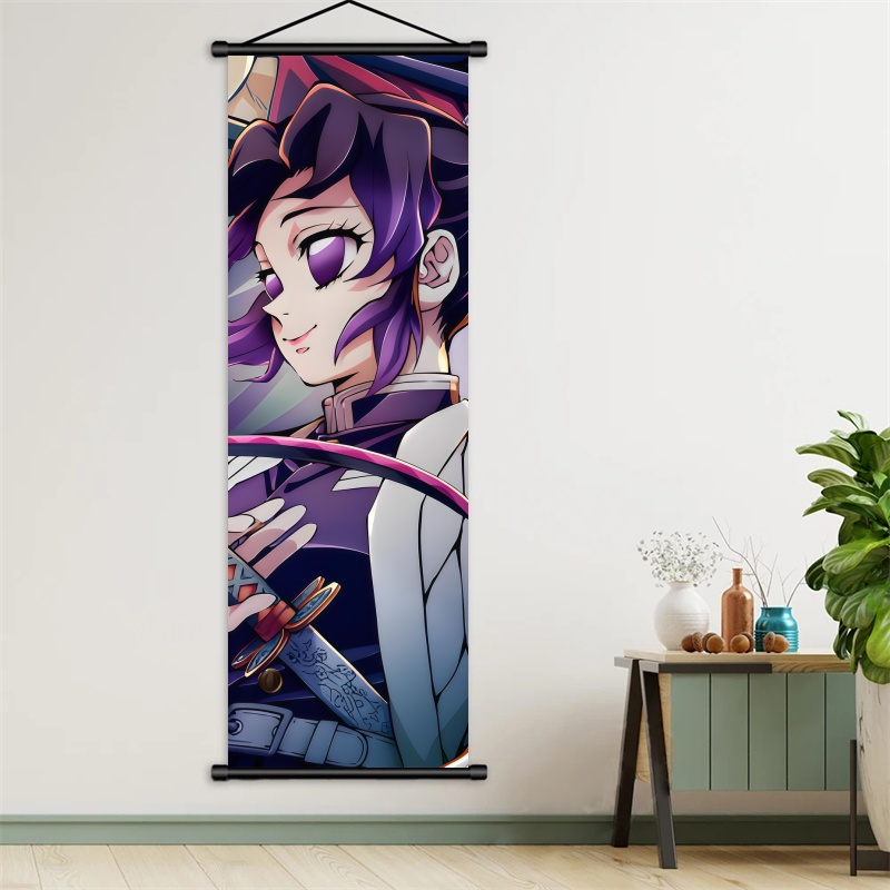 Shinobu Kocho Demon Slayer Art - Home Textile ulasan dan harga