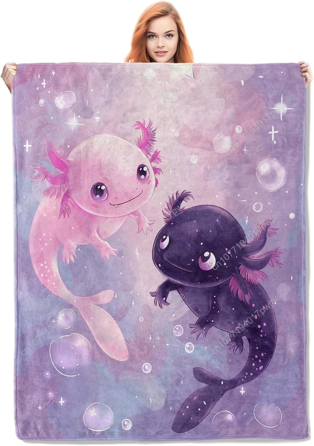 Axolotl Blanket Cute Axolotls  - Home Of Textiles ulasan dan harga