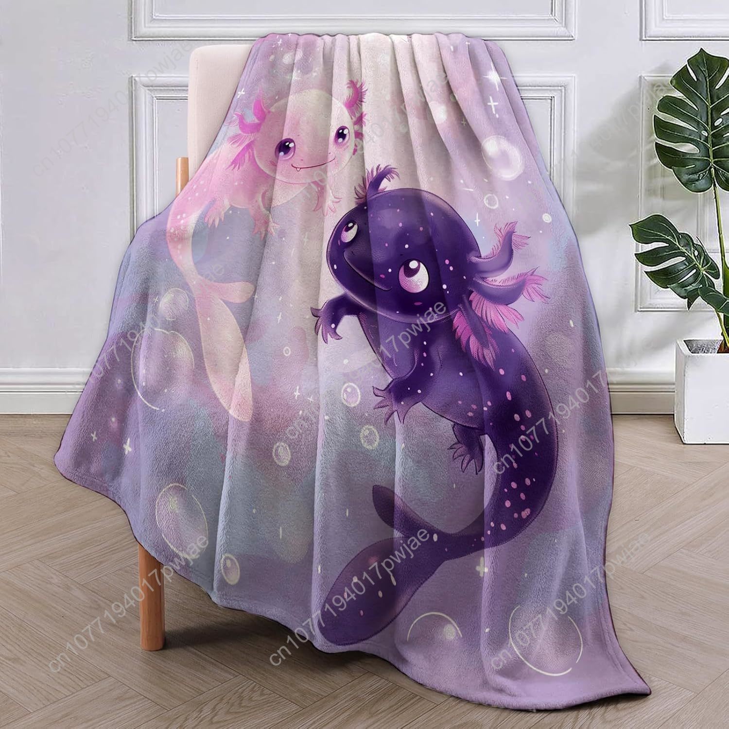 Axolotl Blanket Cute Axolotls  - Home Of Textiles ulasan dan harga