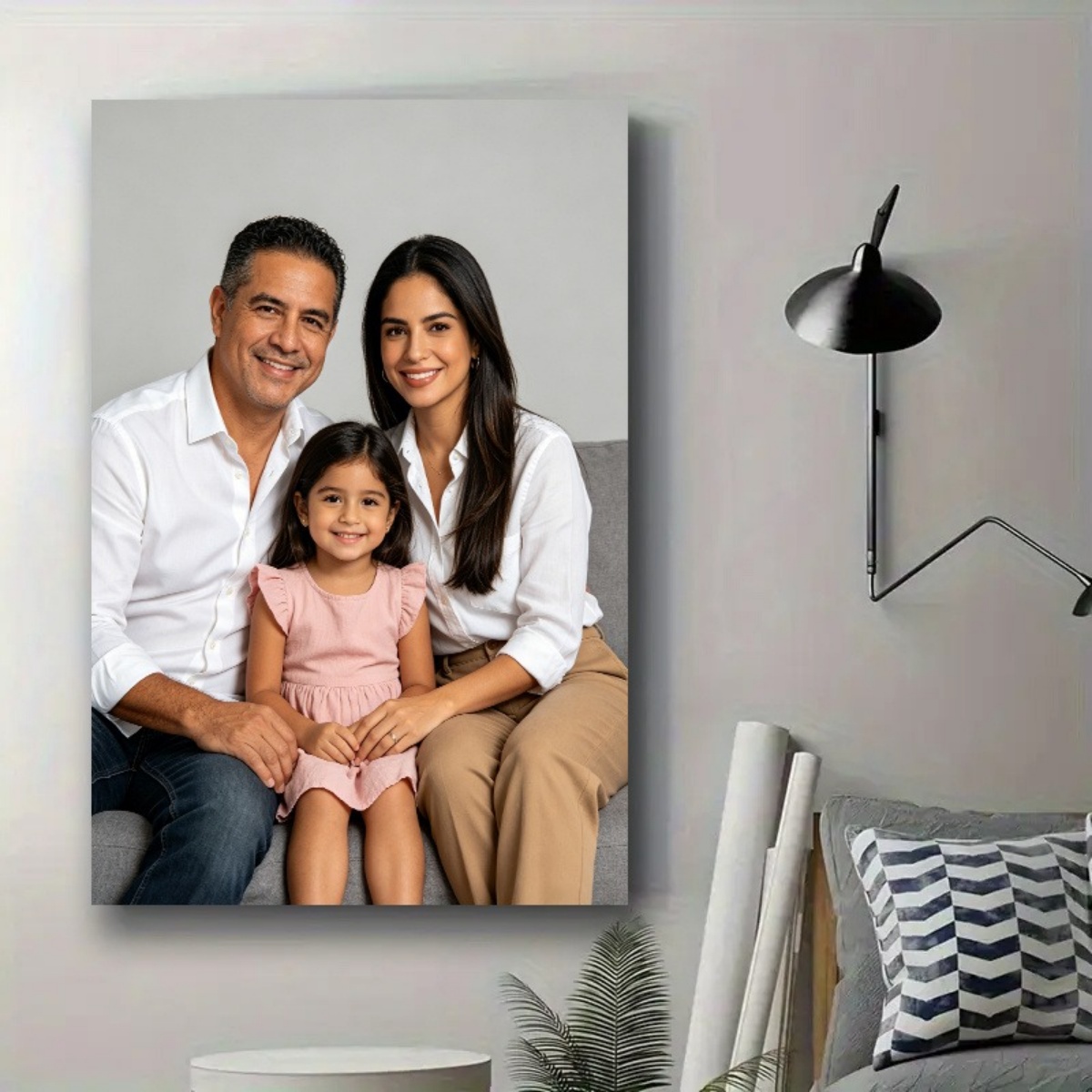 Customizable wall art—upload y - Home Of Textiles ulasan dan harga