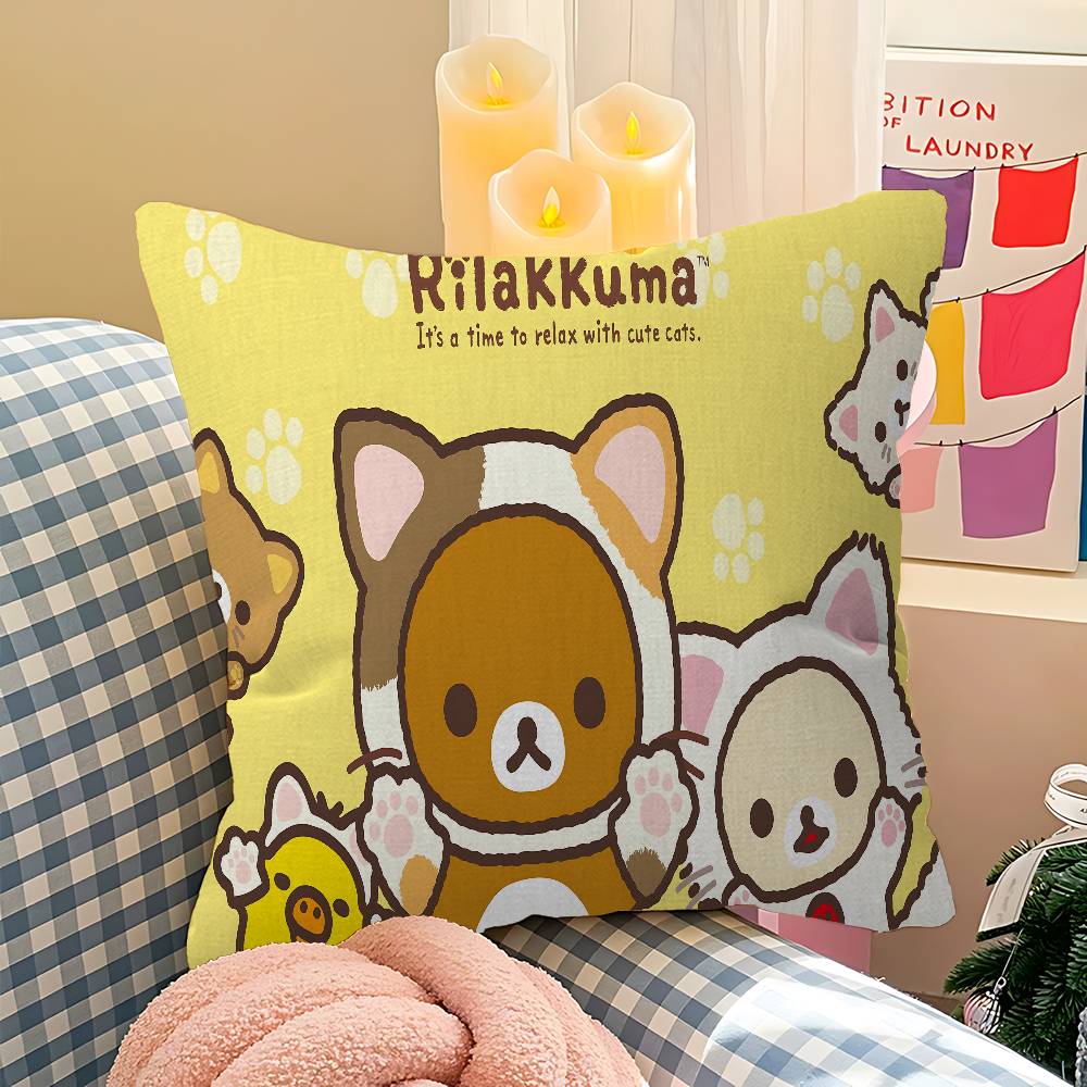 Cute Rilakkuma Pillow Gifts Ho - Home Textiles And Furnishing ulasan dan harga