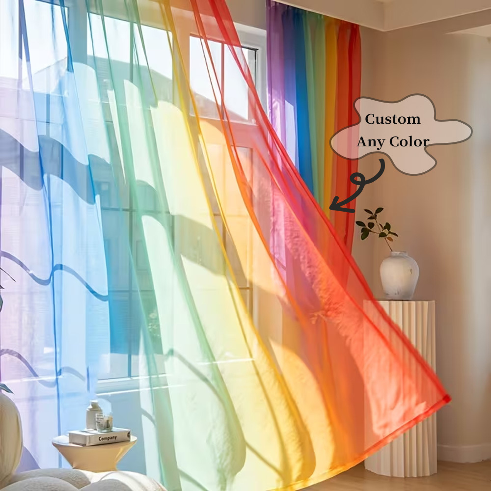 Custom 2D Flat 2pcs Sheer Curt - Home Of Textiles ulasan dan harga