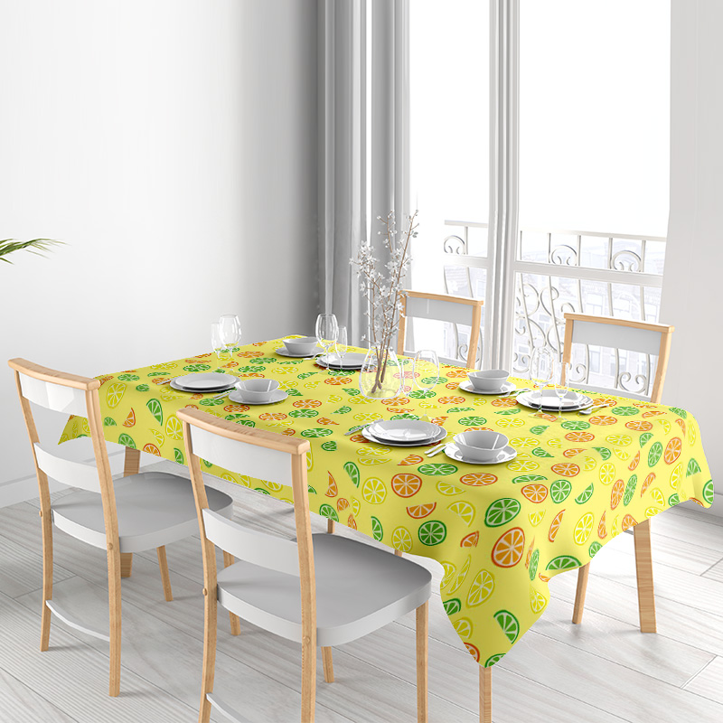Fruit-Printed Tablecloth: A Vi - Your Home Textiles ulasan dan harga