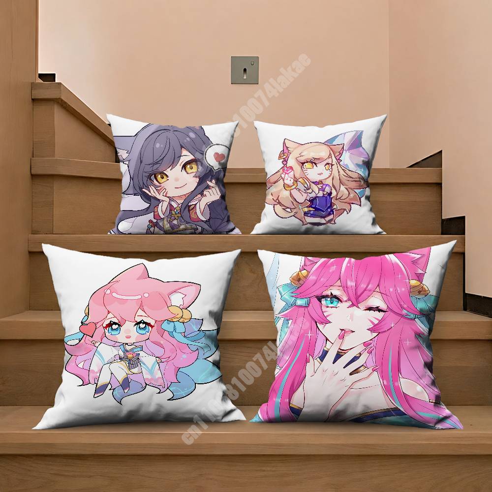 A-Ahri Nine-Tailed Fox Faker C - Home Textiles And Furnishing ulasan dan harga