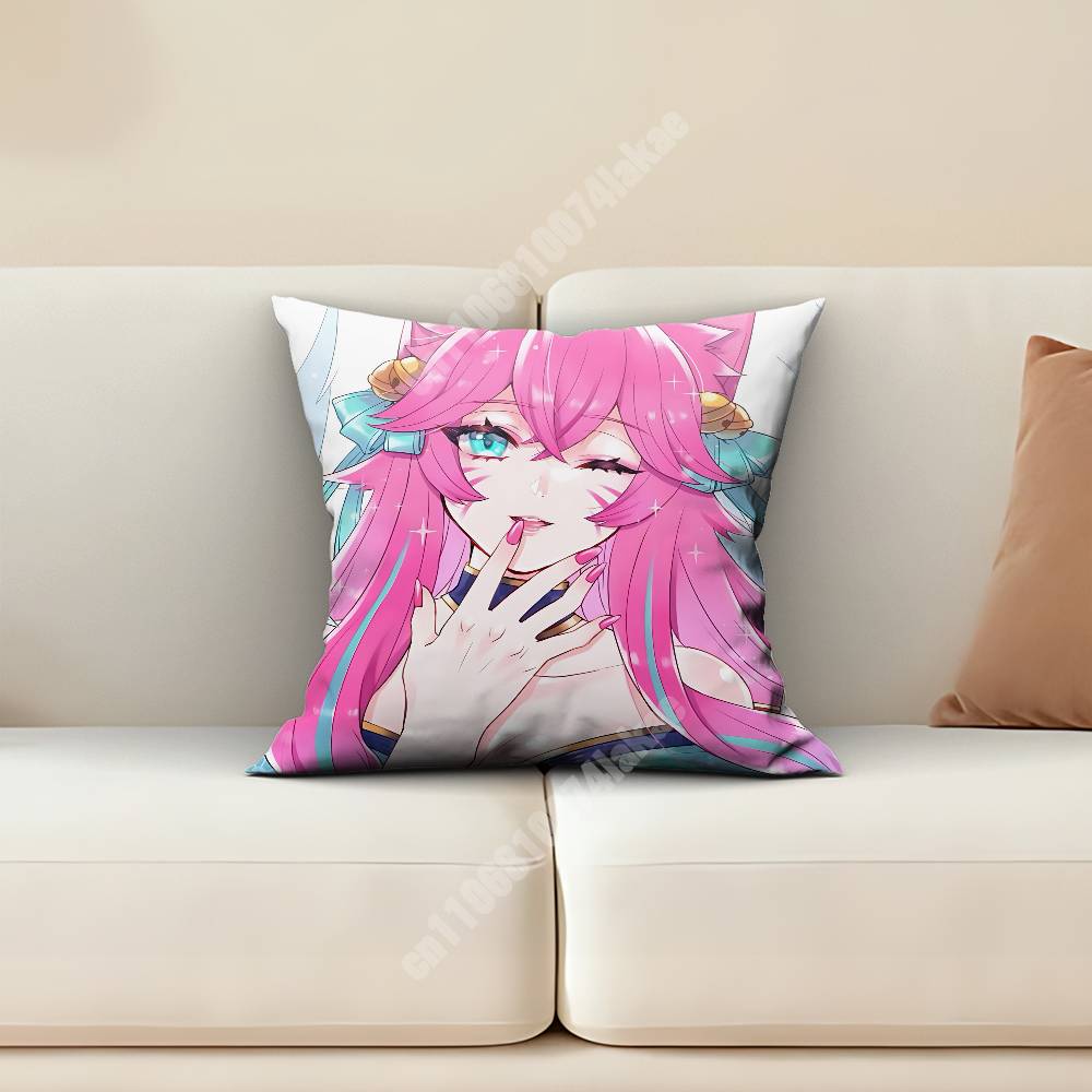 A-Ahri Nine-Tailed Fox Faker C - Home Textiles And Furnishing ulasan dan harga