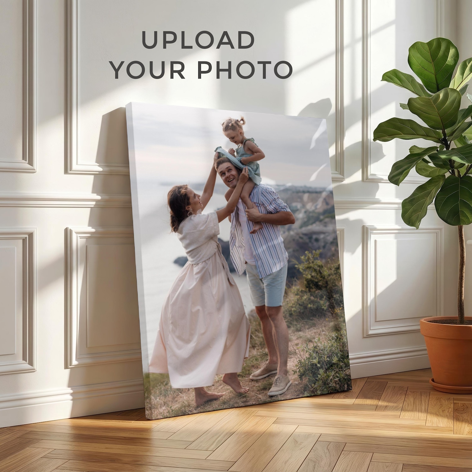 Personalized Photo Canvas, Cus - Home Of Textiles ulasan dan harga