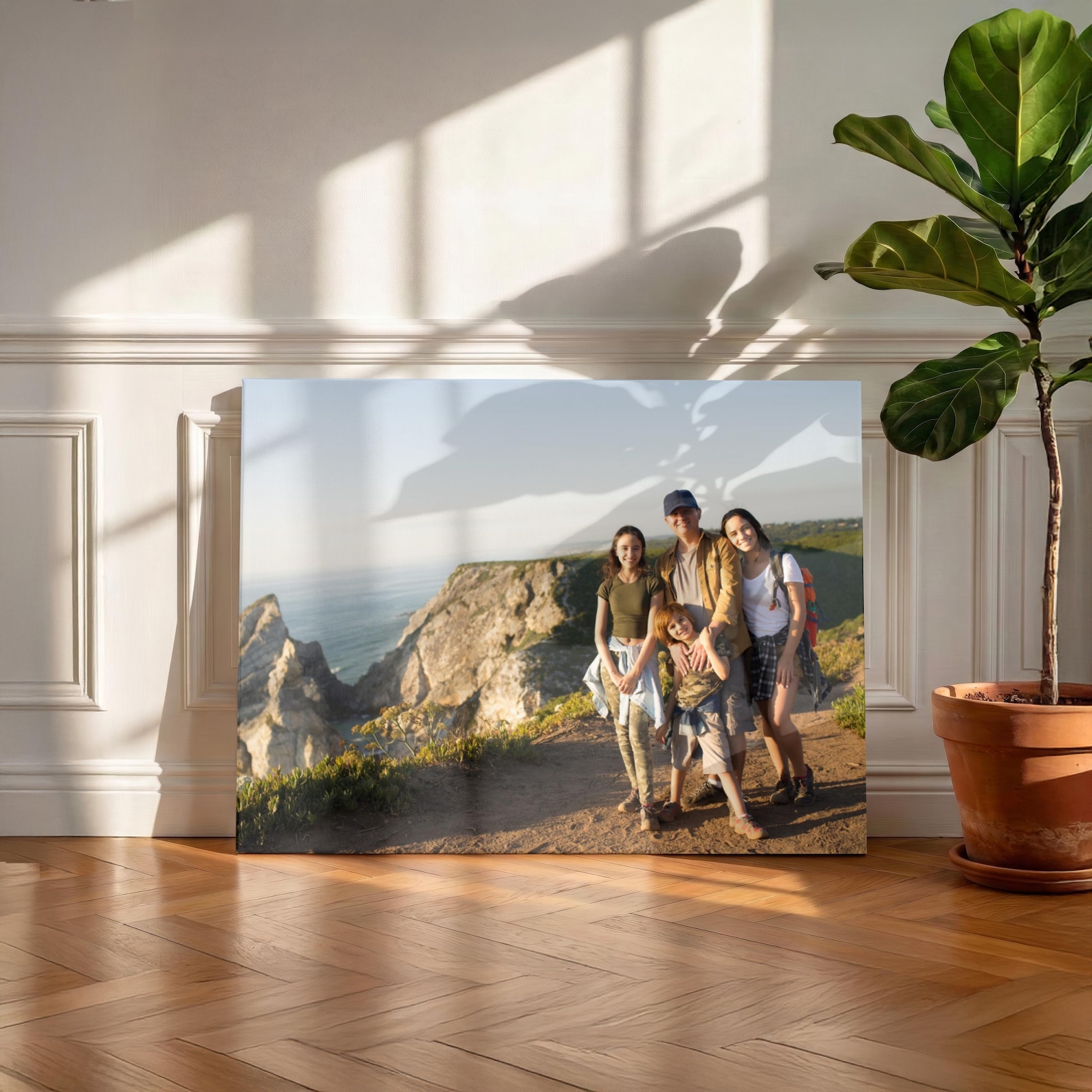 Personalized Photo Canvas, Cus - Home Of Textiles ulasan dan harga