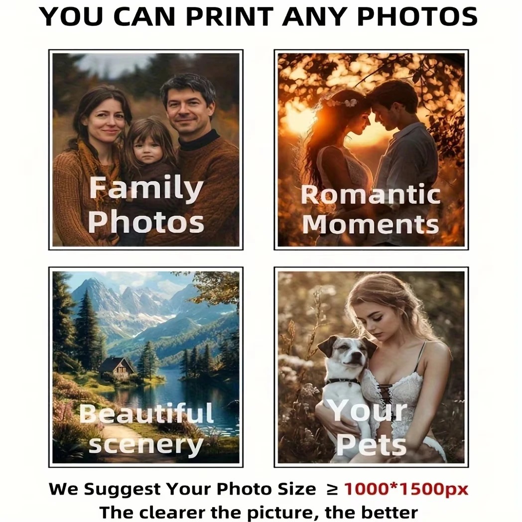 Personalized Photo Canvas, Cus - Home Of Textiles ulasan dan harga