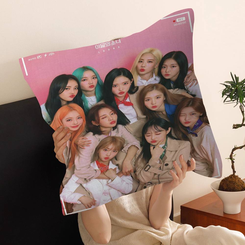 Korea Kpop Band L-Loona Kpop P - Home Textiles And Furnishing ulasan dan harga
