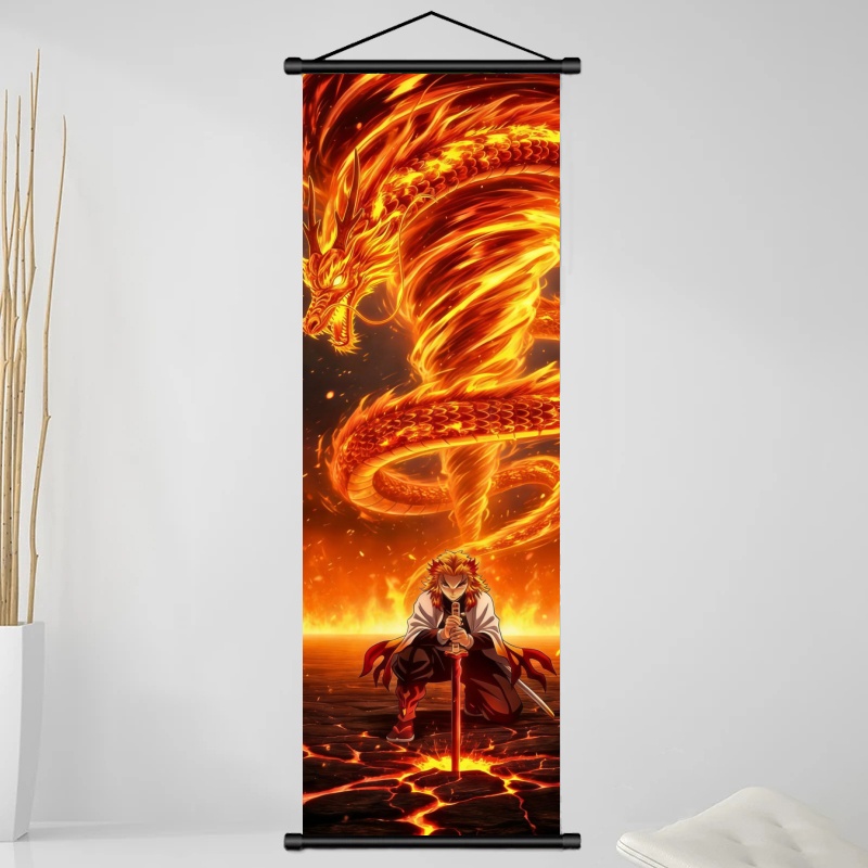 Demon Slayer Kyojuro Rengoku H - Home Textile ulasan dan harga