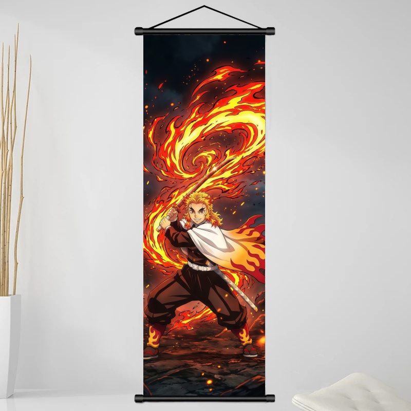 Demon Slayer Kyojuro Rengoku H - Home Textile ulasan dan harga
