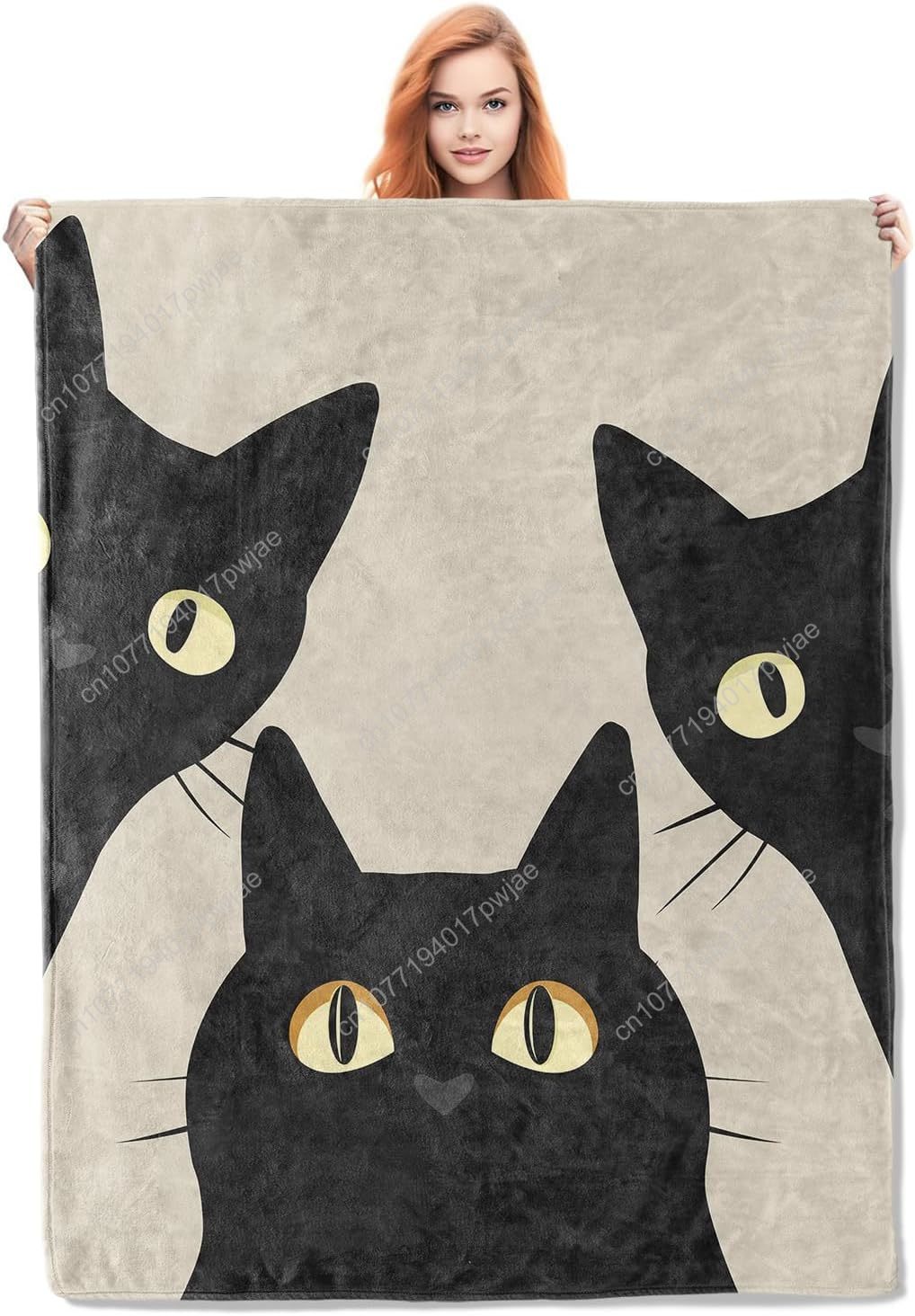Funny Cat Blanket Gifts for Wo - Home Of Textiles ulasan dan harga