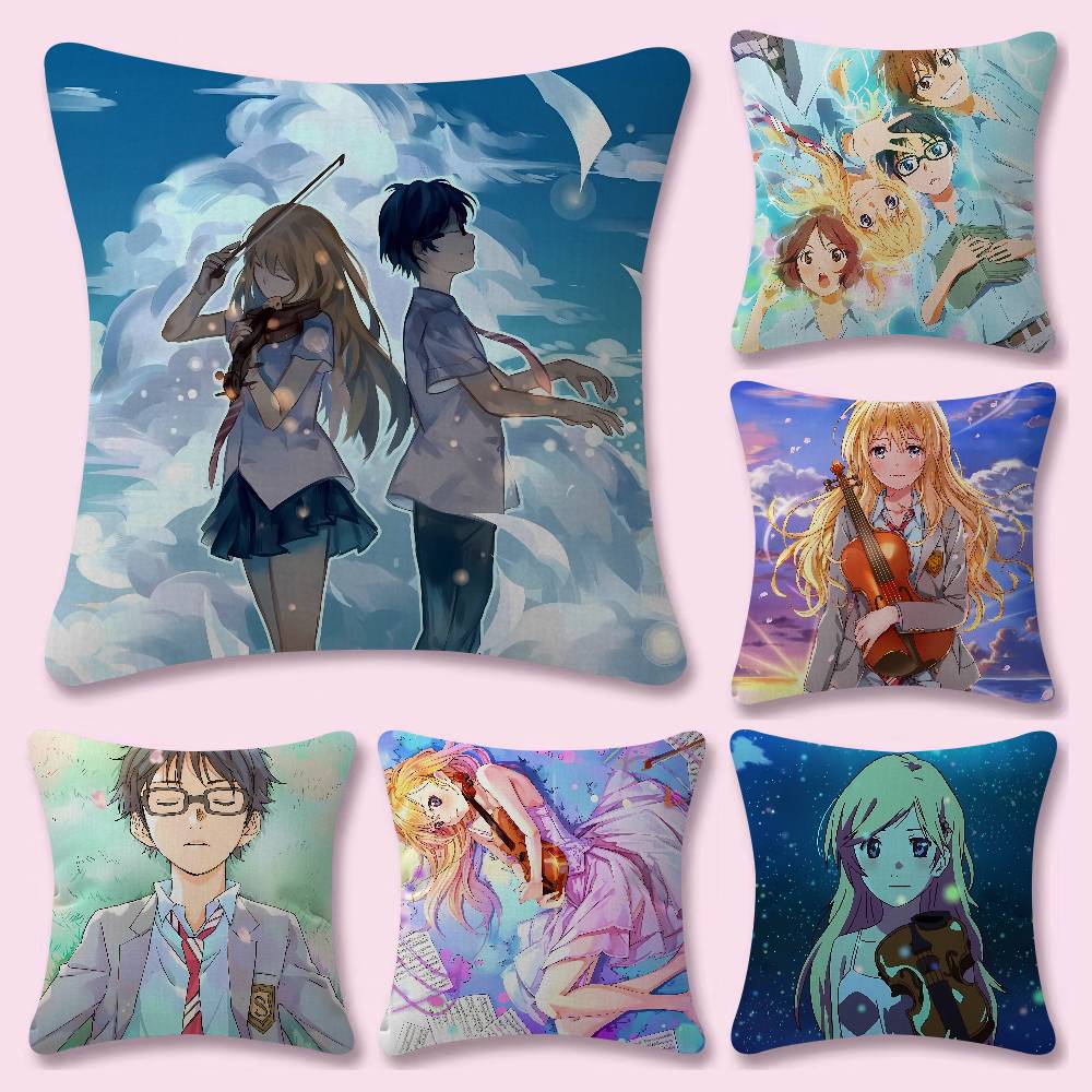 Anime Your Lie In A-April Mini - Your Home Textiles ulasan dan harga