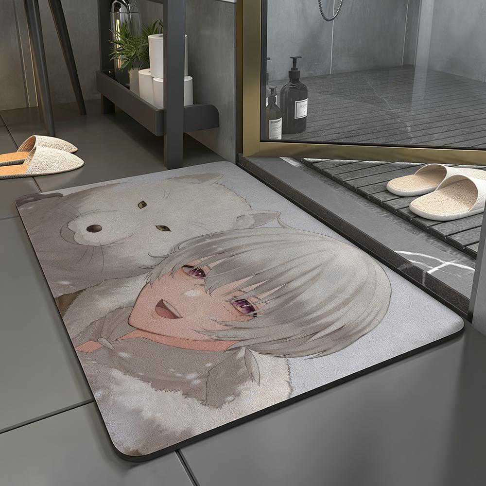 Floor Mat  diatom mud bathroom - Your Home Textiles ulasan dan harga